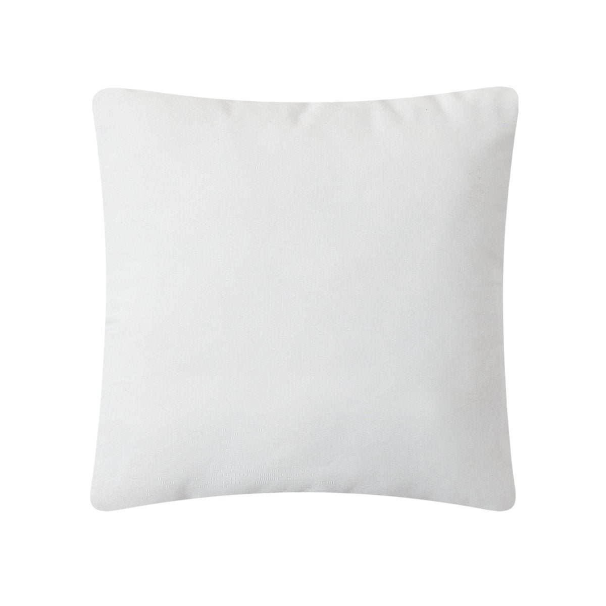 Reverse side of the 3D Reindeer with Bell Hooked Christmas Throw Pillow, 14x14 inch