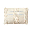 Baubles Embroidered Throw Pillow, 12x20 inch, front view