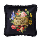 Be a Legend Printed Throw Pillow, 16x16 inch, front view