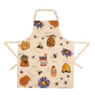 Beehavin Apron, 28x34 inch, front view