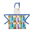 Color Play Apron, 28x34 inch, front view