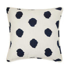 Dot Ink Printed Throw Pillow, 12x18 inch, front view