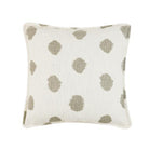 Dot Stone Slub Printed Throw Pillow, 24x24 inch, front view