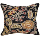 Gilhooly Bloomer Night Art needlepoint throw pillow with artisan decorative design