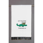 Let the Good Times Roll Guest Towel, 14x22 inch, front view