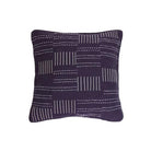Niles Ink Embroidered Throw Pillow, 20x20 inch, front view