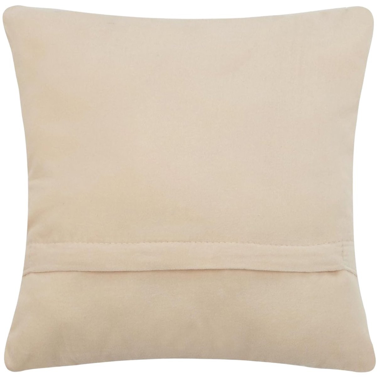 Soft velvet back with hidden zipper and removable cover on the patriotic floral wreath hand-hooked wool throw pillow, 18x18 inch, polyester insert included.