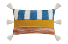 Percy Decorative Hooked Throw Pillow, 12x18 inch, front view