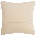 Soft velvet back with hidden zipper and removable cover on the red heart Valentine hand-hooked wool throw pillow, 10x10 inch, polyester insert included.
