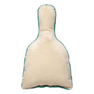 Reverse side of the Shaped Tequila Hooked Wool Throw Pillow, 12x18 inch