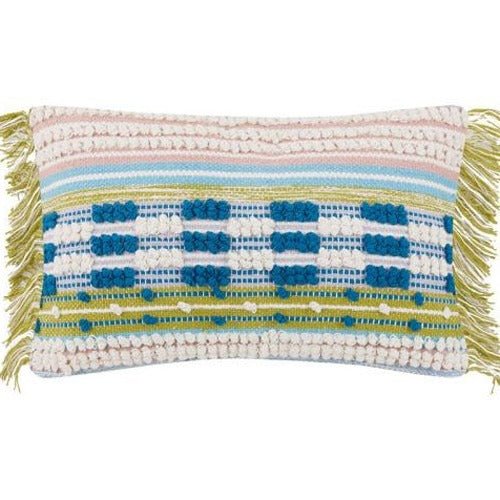 Shelby Decorative Woven Throw Pillow, close-up detail
