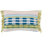 Shelby Decorative Woven Throw Pillow, 12x18 inch, front view