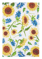 Sunflower Kitchen Towel, 18x25 inch, front view
