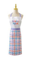 Super Mom Apron, 28x34 inch, front view