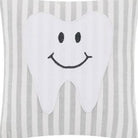 Tooth Fairy Embroidered Throw Pillow, close-up detail