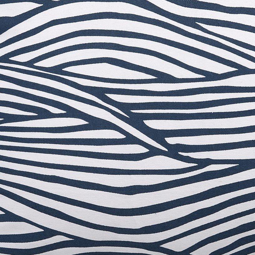 Waves Printed Throw Pillow, close-up detail