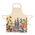 Wild Flowers Apron, 28x34 inch, front view